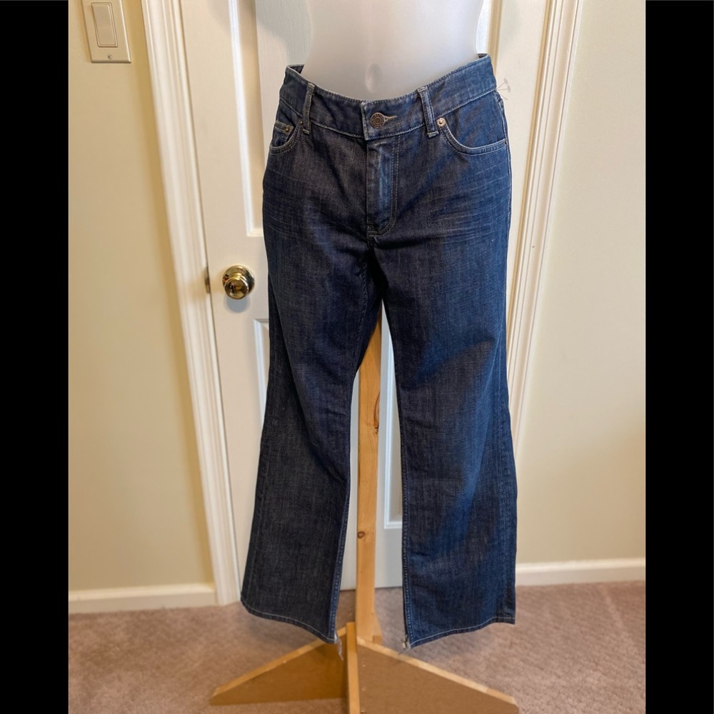 Banana Republic - Woman’s low rise boot cut denim jeans, Size: 4
